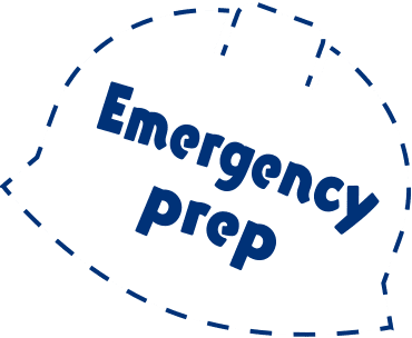 Preparing for disasters and emergencies