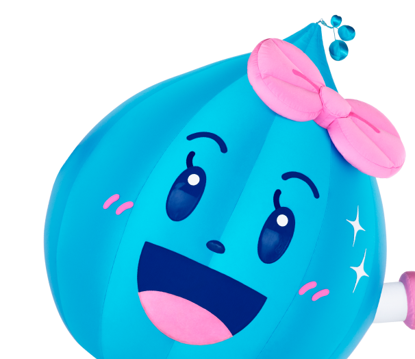 キービジュアル水玉ちゃん